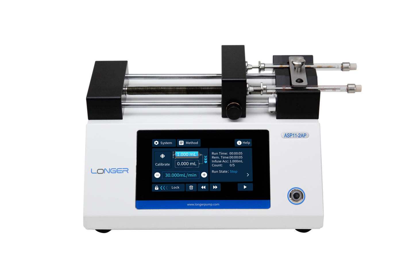 ASP11-2AP Digital Lab Syringe Pump