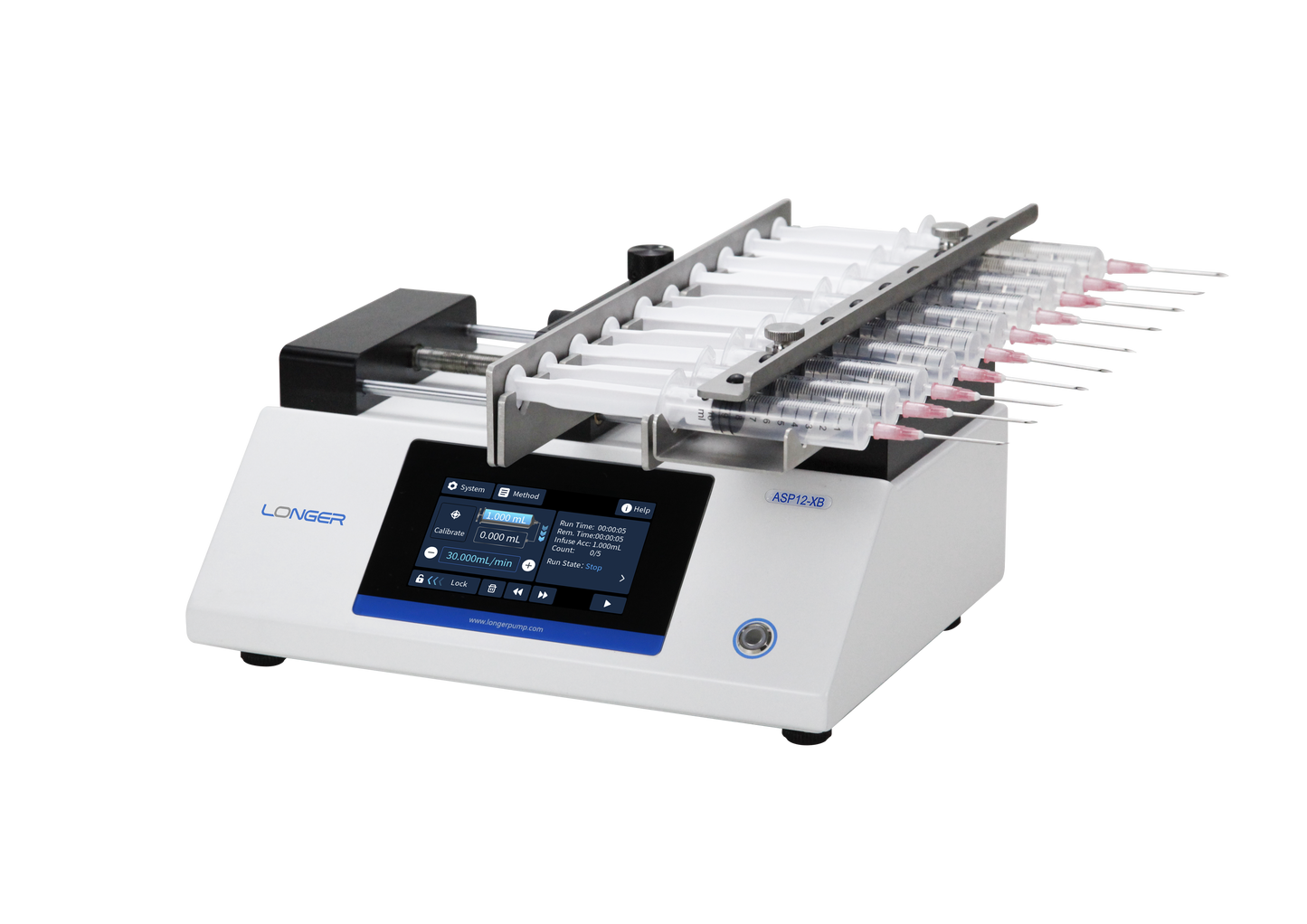 ASP12-XB Multi-channel Digital Lab Syringe Pump
