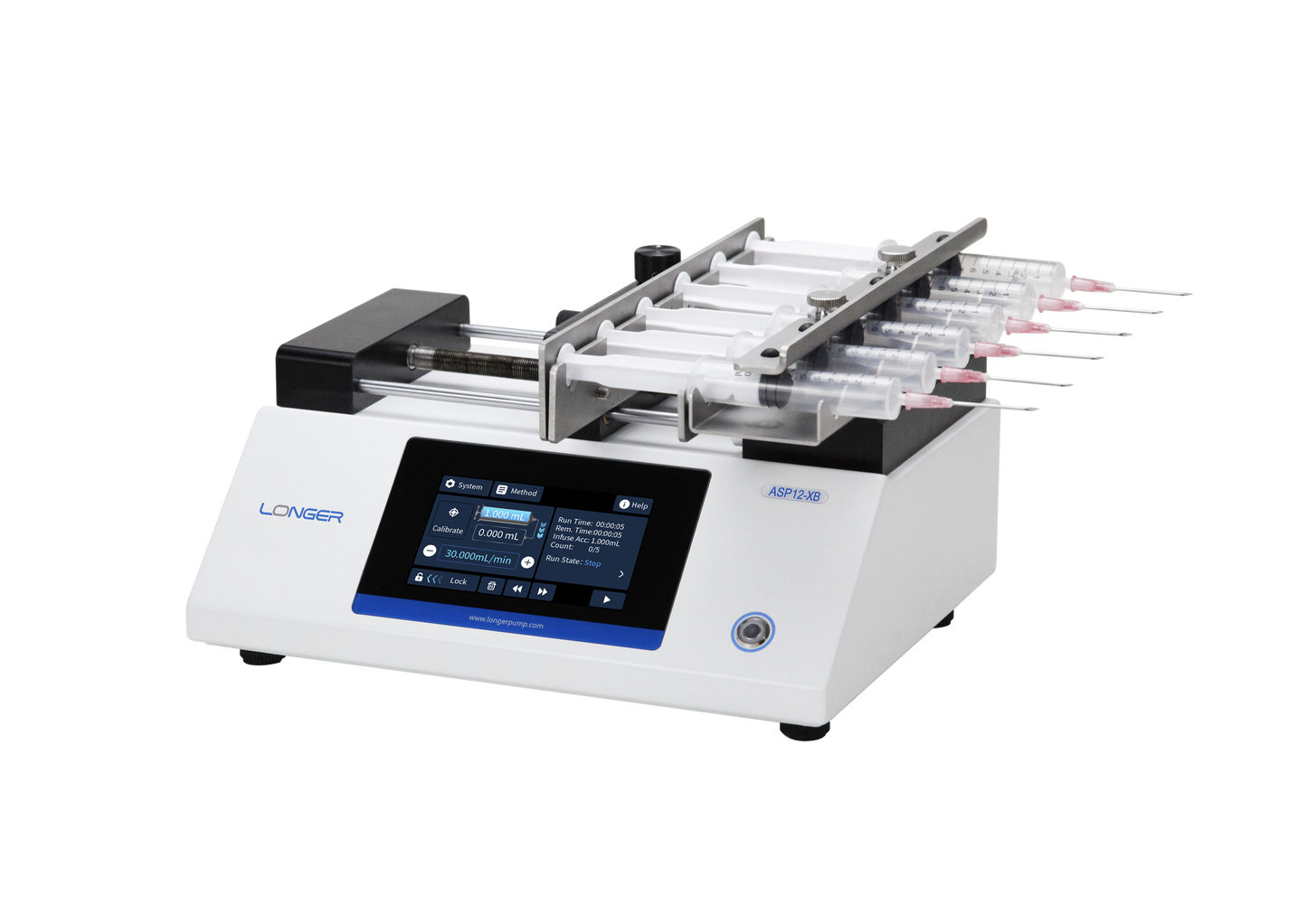 ASP12-XB Multi-channel Digital Lab Syringe Pump