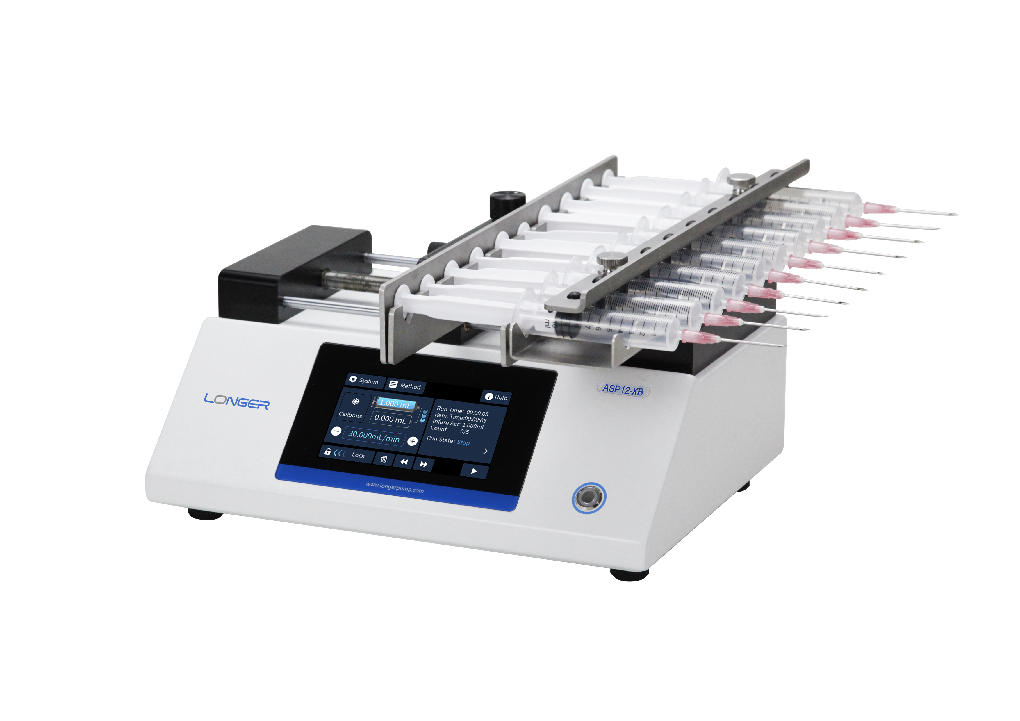 ASP12-XB Multi-channel Digital Lab Syringe Pump